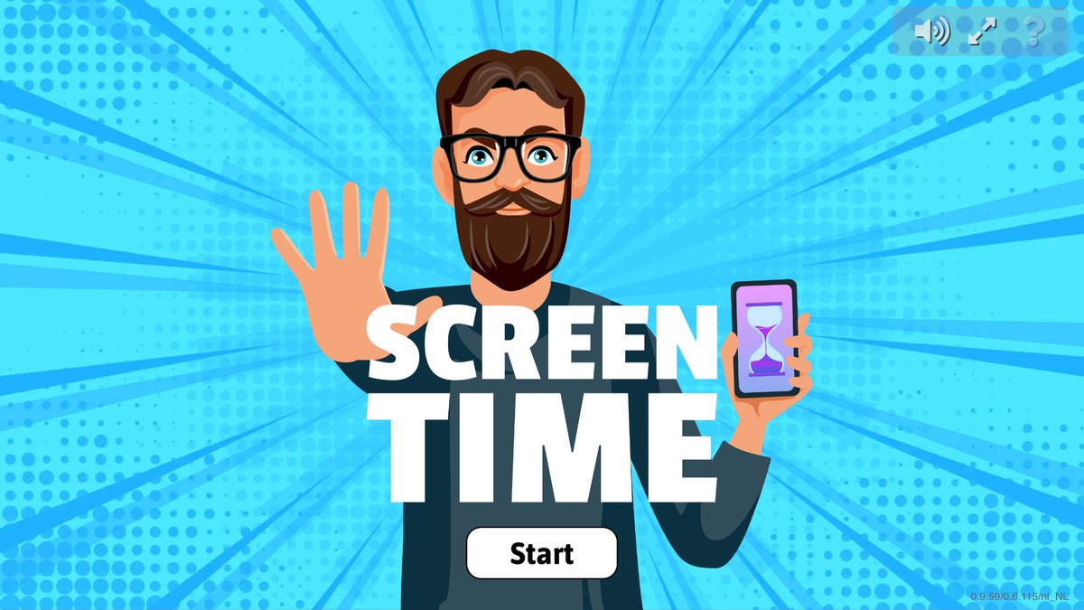 Screentime title screen