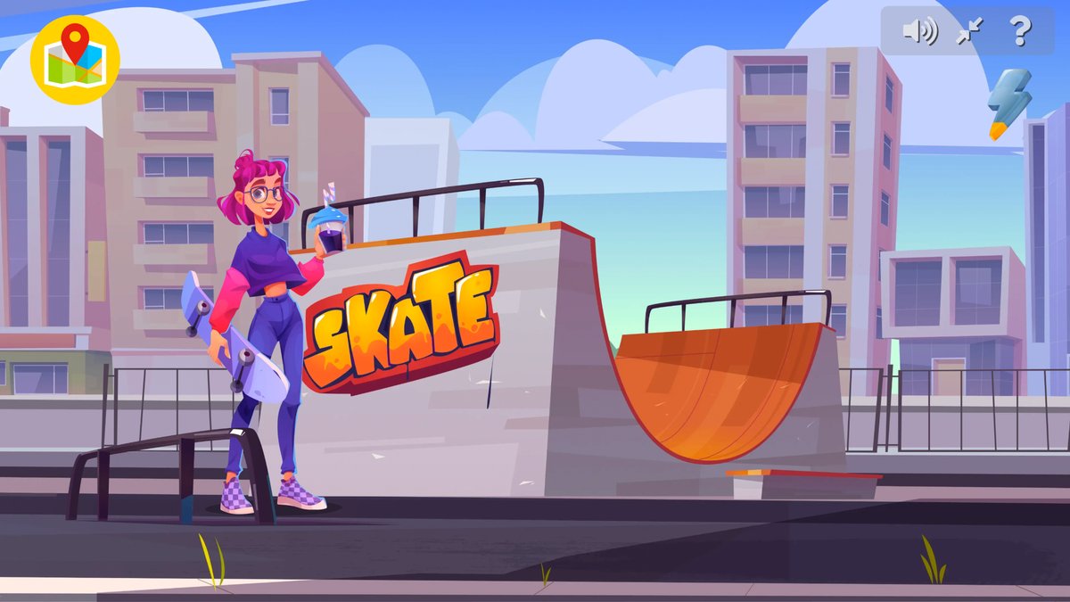 At the skatepark