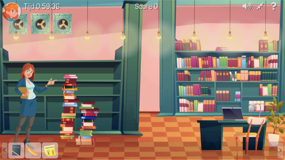 The Book Travel Machine Digital Escape Room